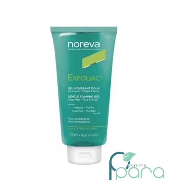 NOREVA Exfoliac Gel Moussant Doux, 100ml