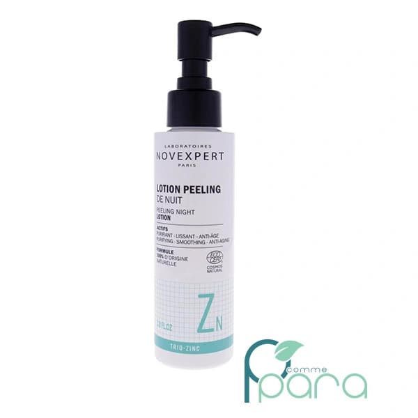 NOVEXPERT Lotion Peeling Nuit Trio Zinc,115ml