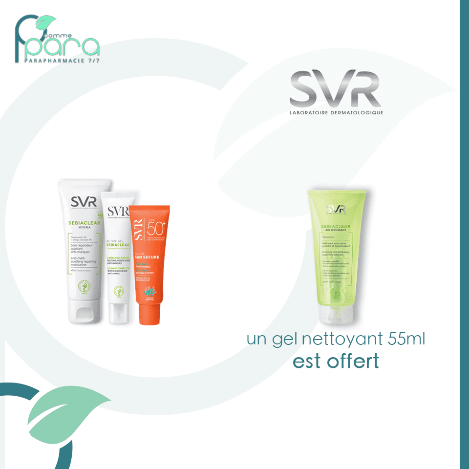 SVR Pack Sebiaclear Peau Grasse 2