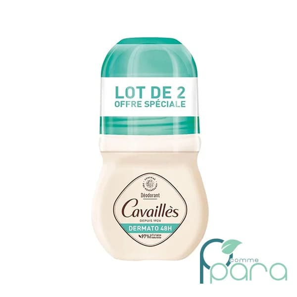 CAVAILLES Déo Dermato Roll On Lot 2,50ml