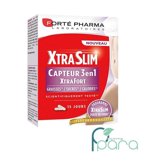 FORTE PHARMA Xtraslim Capteur 3en1,60Géllules