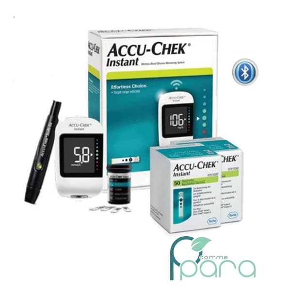 ACCU-CHEK Instant Coffret 100 Bandelettes+Appareil
