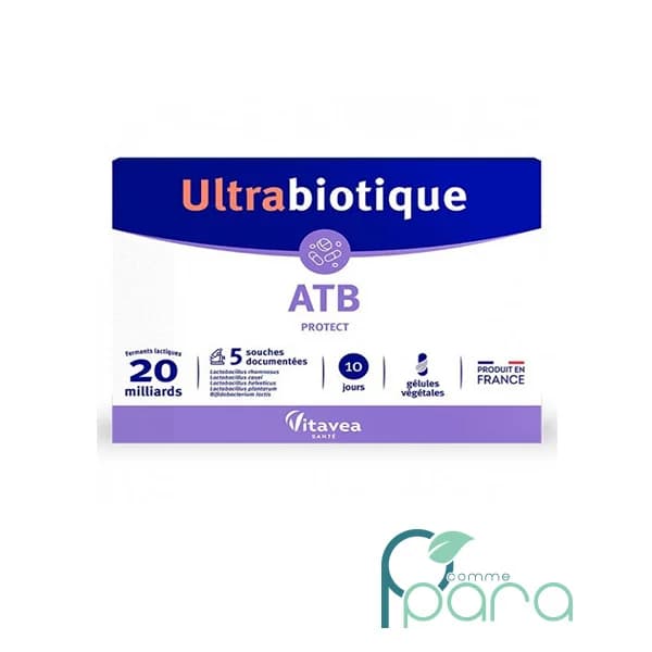 VITAVEA Ultrabiotique ATP Protect, 10 Gélules