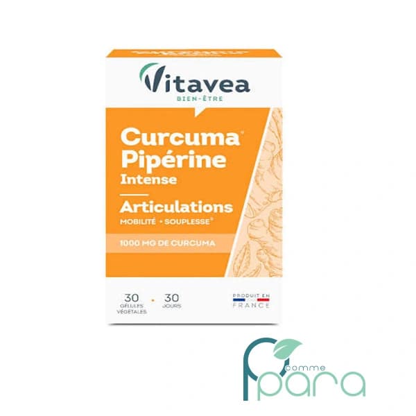 VITAVEA Curcuma Piperine Intense, 30Gélules