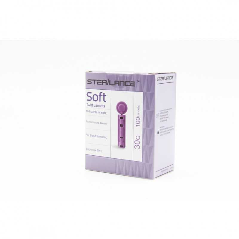BIONIME STERILANCE Lancette soft boite 100