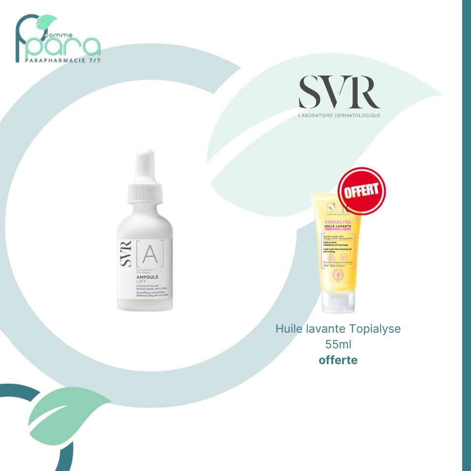 SVR Pack Ampoule A + Huile Lavante OFFERTE