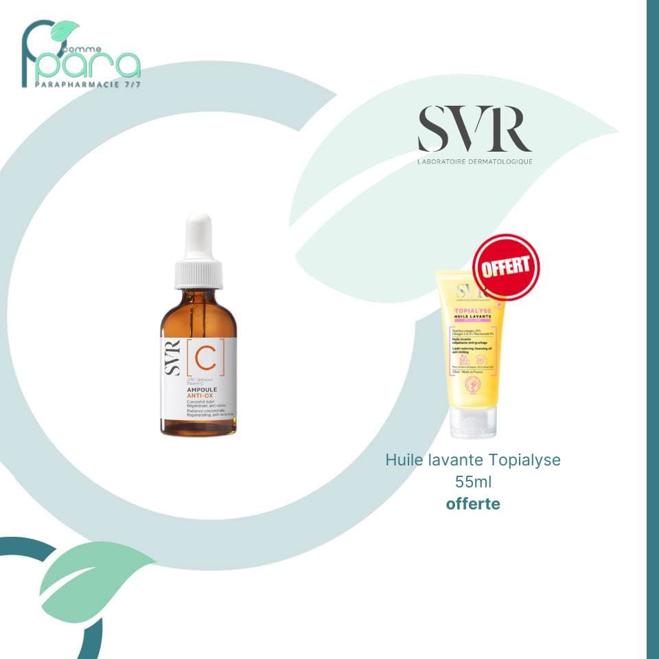 SVR Pack Ampoule C + Huile Lavante OFFERTE