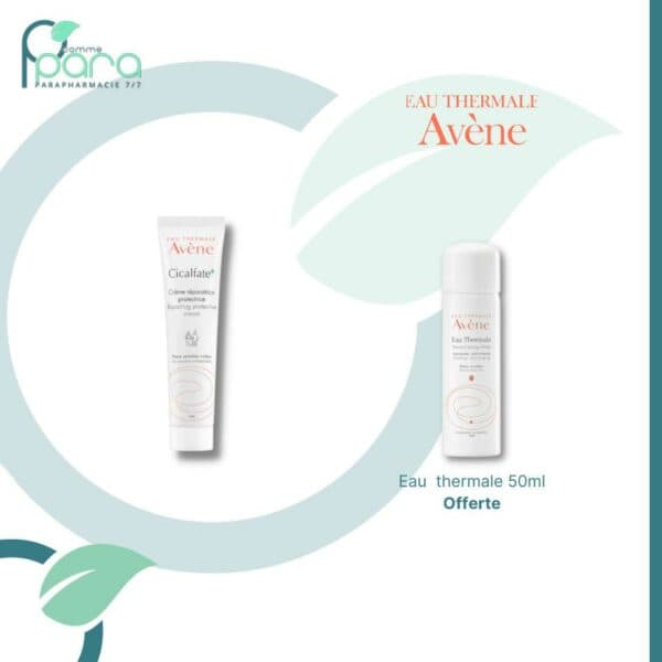 AVENE PACK Cicalfate crème+Eau thermale OFFERTE