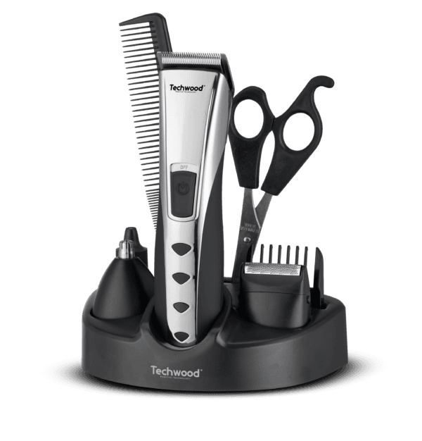 TECHWOOD Rasoir+Tondeuse+Epilateur nasal