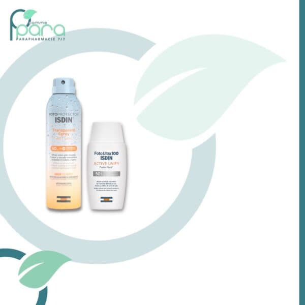 ISDIN PACK Solaire spray+Active unify