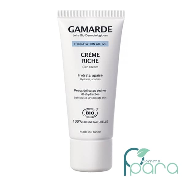 GAMARDE Crème Hydratante Riche,40ml