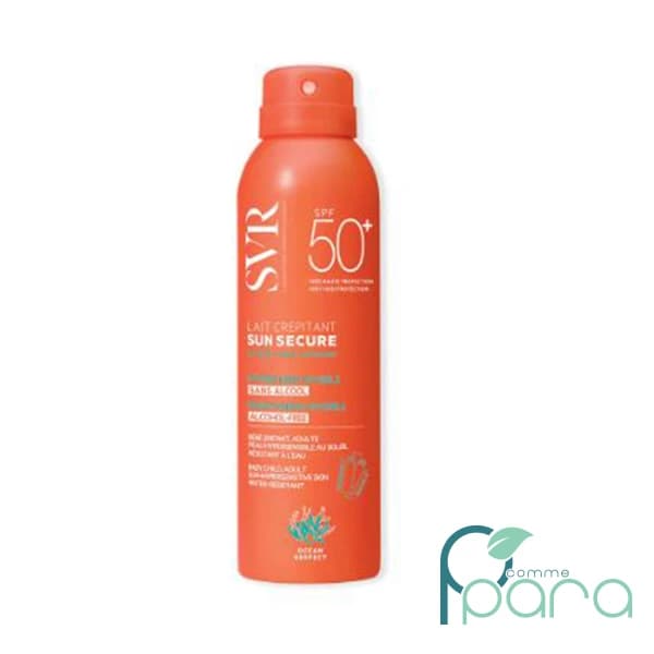 SVR SUN SECURE Lait Crépitant SPF50,200ml
