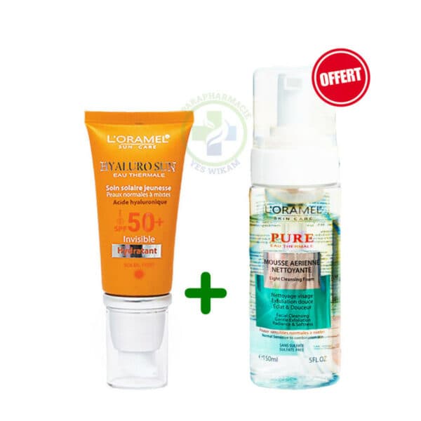 LORAMEL Pack Soin Solaire PNM + Gel Net Offert