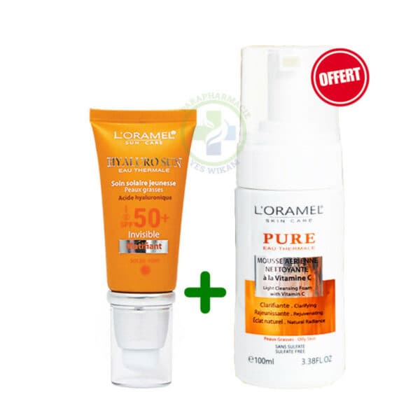 LORAMEL Pack Soin Solaire PG + Gel Net Offert