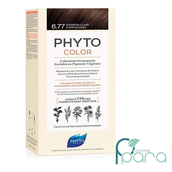 PHYTO PhytoColor 6,77 Marron Clair Cappuccino