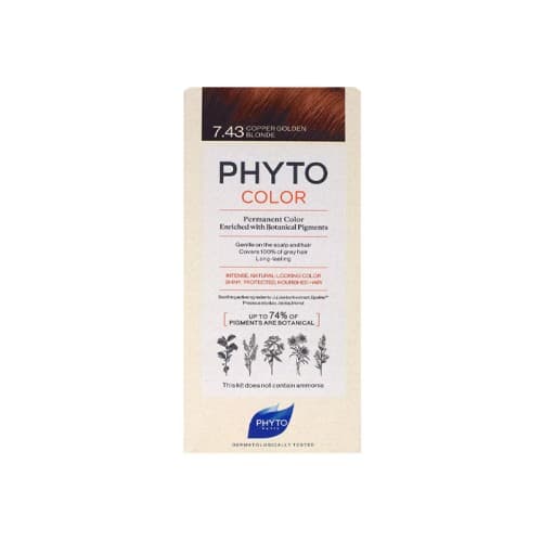 PHYTO PHYTOCOLOR 7,43 Blond Cuivré Doré