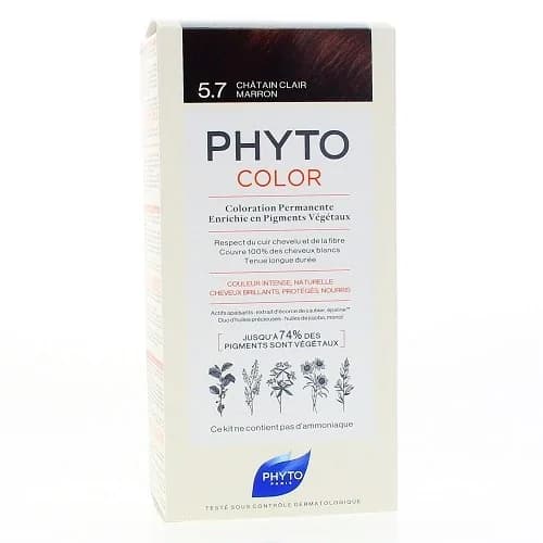 PHYTO PHYTOCOLOR 5,7 Chatain Clair Marron