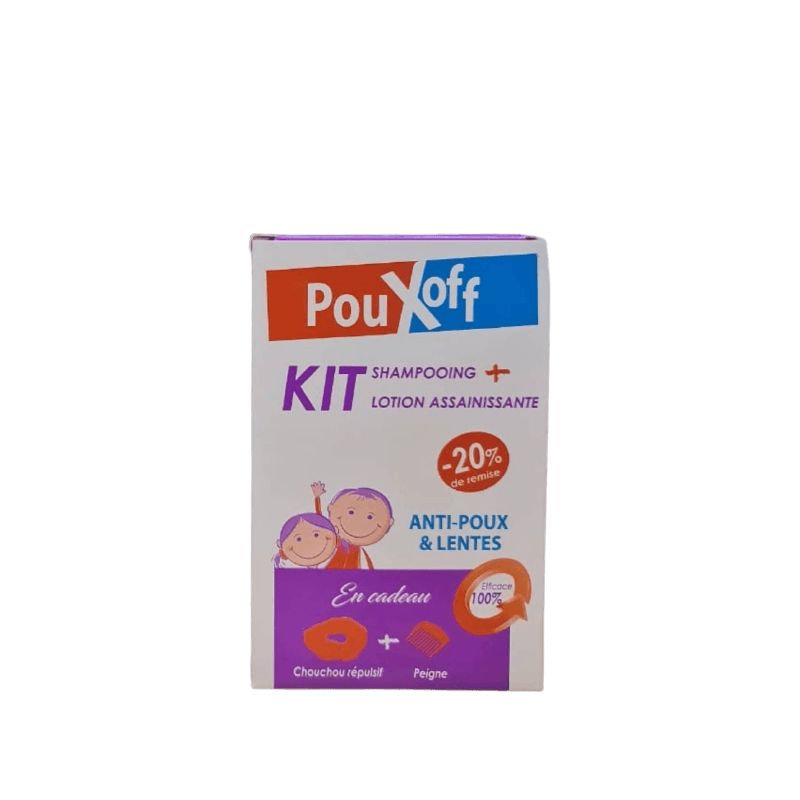 POUX OFF KIT Shampooing Anti Poux+Lotion