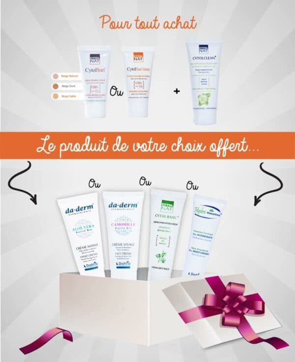 CYTOLNAT Coffret Cytolsun + Clean Gel