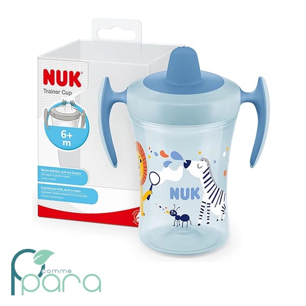 NUK Tasse Trainer Cup Bleu 6M+,230ml