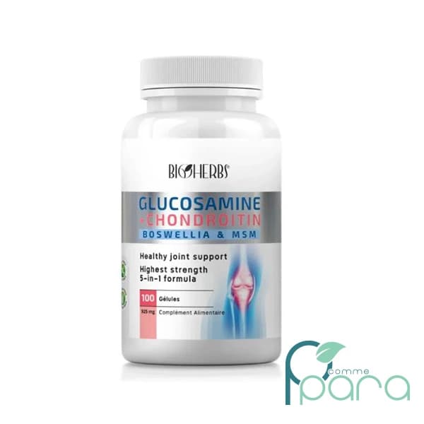 BIOHERBS Glucosamine+Chondroitin,100Gélules