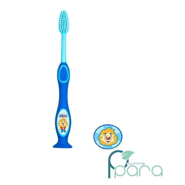 CHICCO Brosse à Dents Bleu 3-6 Ans
