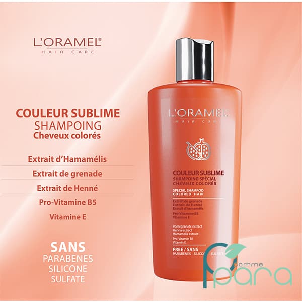 LORAMEL Shamp Cheveux Colorés,300ml