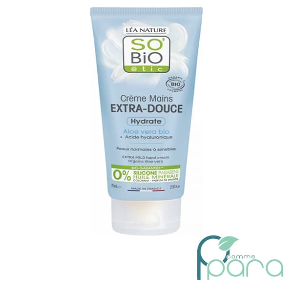 SO’BIO Etic Crème Mains Extra-Douce Bio