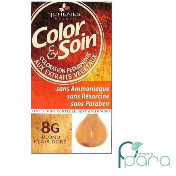 3 Chênes Color&Soin Blond Clair Doré 8G