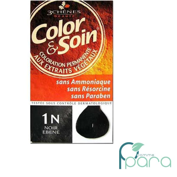 3 Chênes Color&Soin Coloration Noir Ebene1N