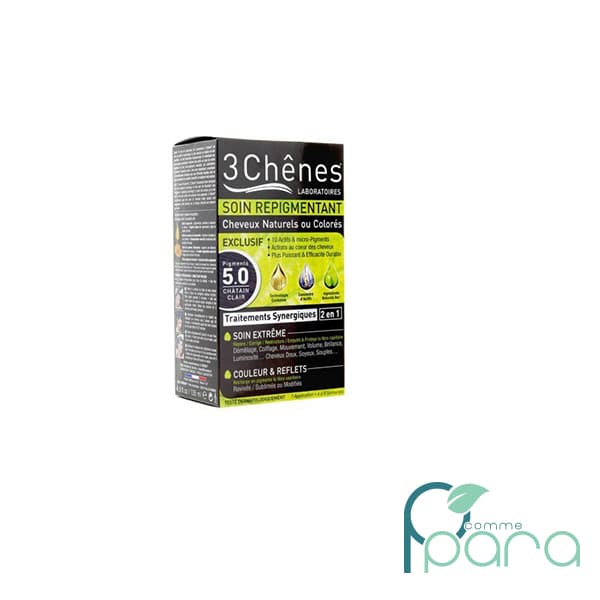 3 Chênes Soins Pigments 5,0 Chatain Clair