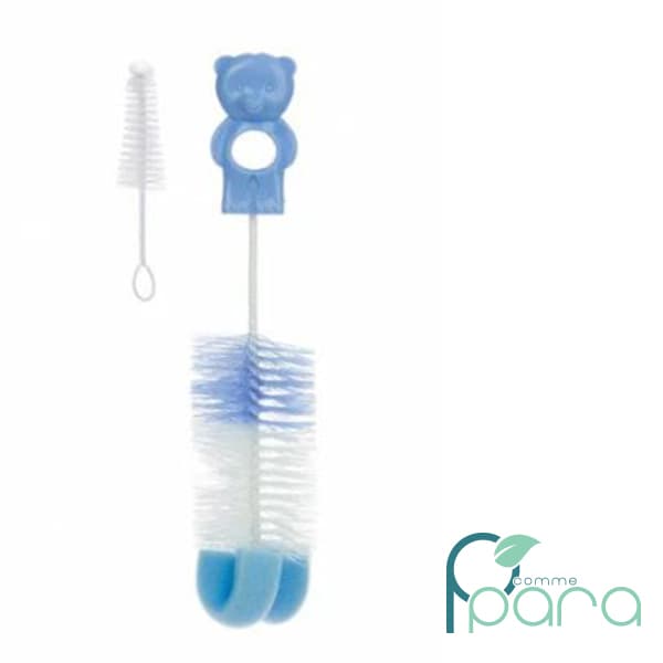 CANPOL SET Goupillon Pour Biberon Et Tétine OURS