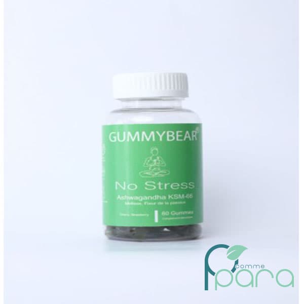 GUMMYBEAR Ashwagandha No Stress,60 Gummies