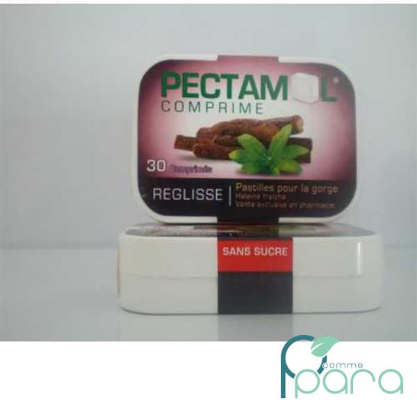 PECTAMOL Reglisse Menthe,30 Comprimés