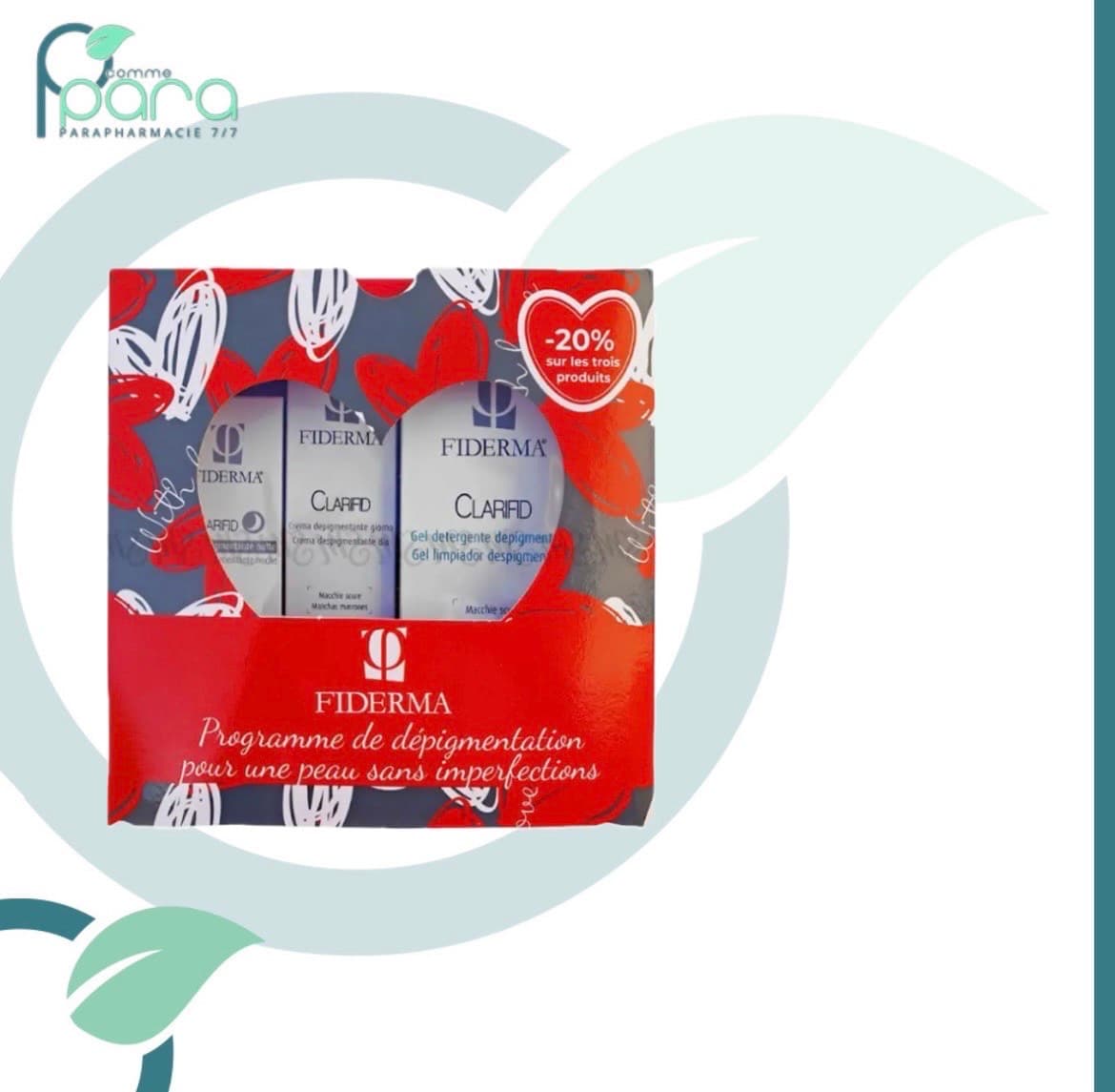 FIDERMA Clarifid Coffret Programme Dépigmentation