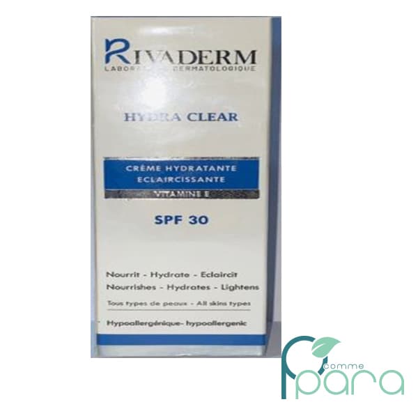RIVADERM Hydra Clear Crème Hydratante,100ml
