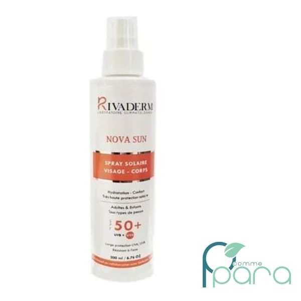 RIVADERM Nova Sun Spray Solaire SPF50,200ml