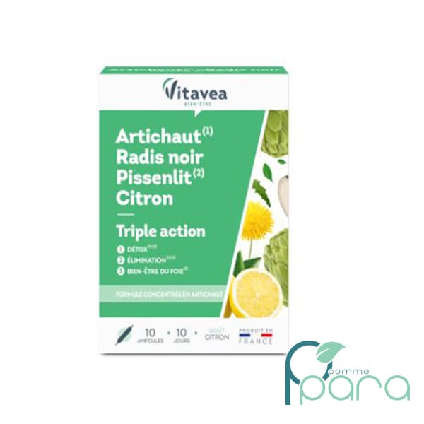 VITAVEA Artichaut Radis Noir ,10 Ampoules