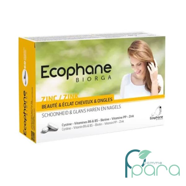 ECOPHANE Biorga Cheveux & Ongles ,60 Cps
