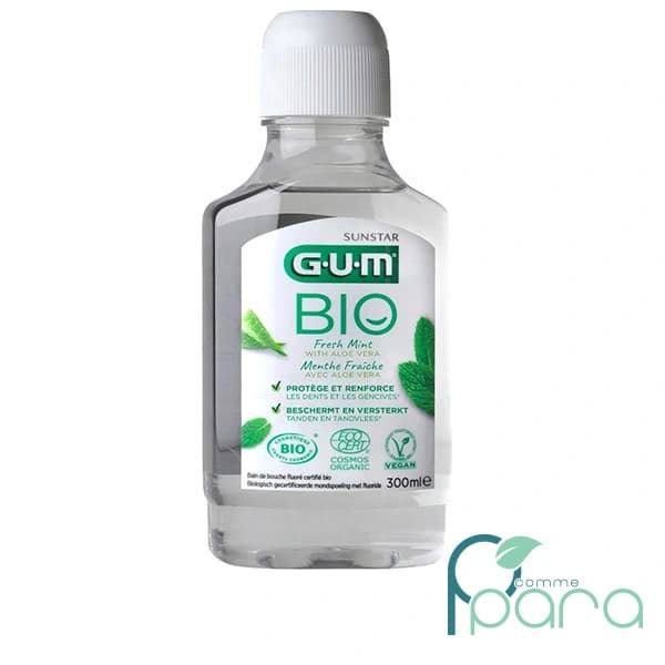 GUM Bain De Bouche Bio Fresh Mint,300ml
