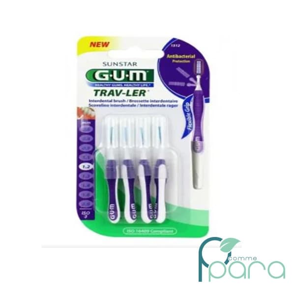 GUM Brossette Trav Extrafine 1,2mm