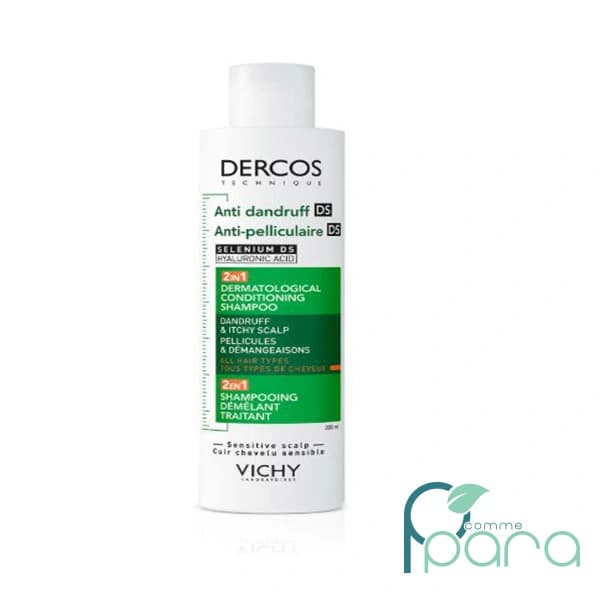 VICHY Dercos Shamp Anti Pelliculaire Démêlant 2en1