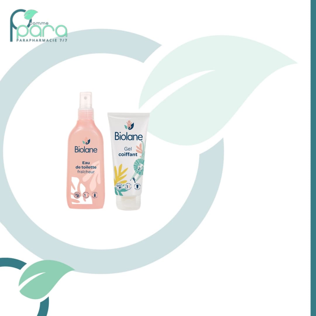 BIOLANE Pack Gel Coiffant+Eau De Toilette