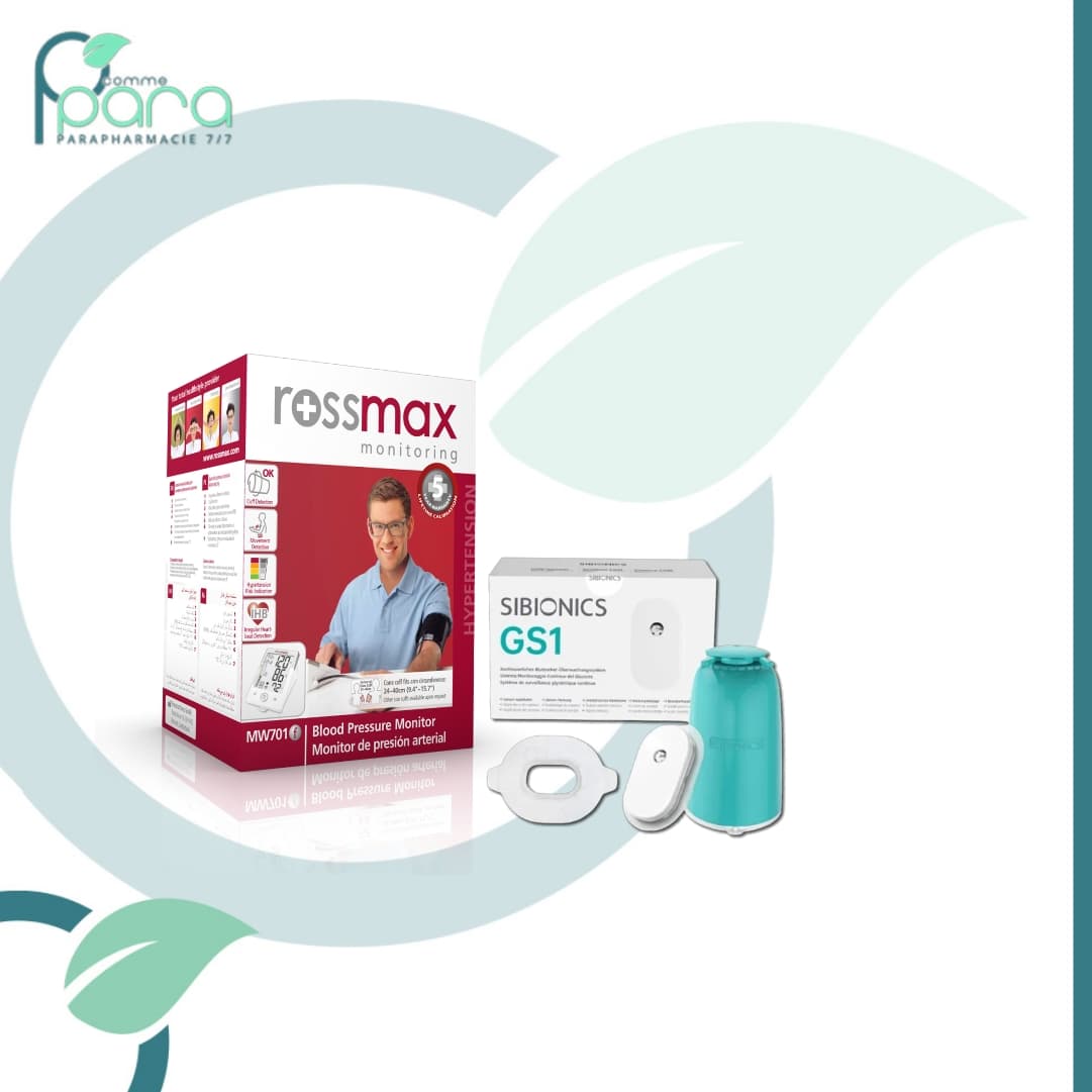 ROSSMAX Pack Tensiomètre MW701+SIBIONICS