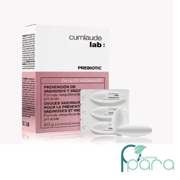 CUMLAUDE Prebiotic Ovules Vaginales,10 Ovules