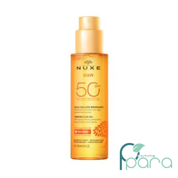 NUXE Sun Huile Solaire Bronzante SPF50,150ml