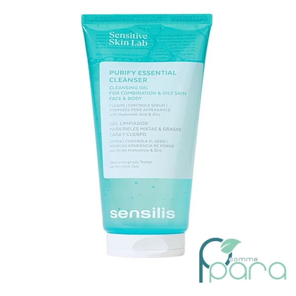 SENSILIS Gel Nettoyant Peaux Grasses,200ml