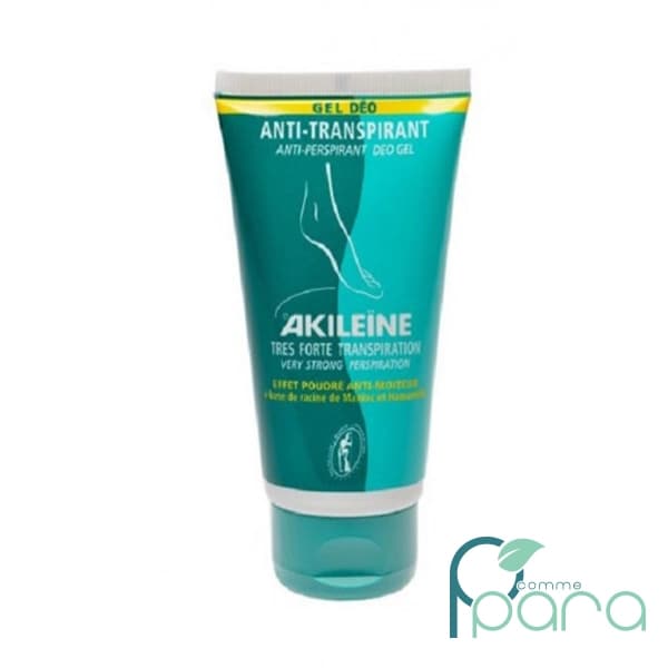 AKILEINE Gel Deo Pieds Anti Transpirante,75ml