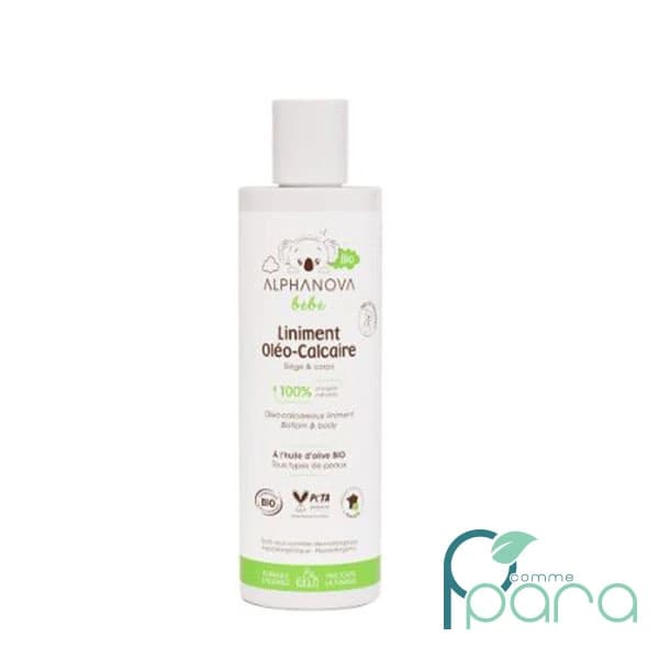 ALPHANOVA Liniment Oléo Calcaire Bio ,200ml