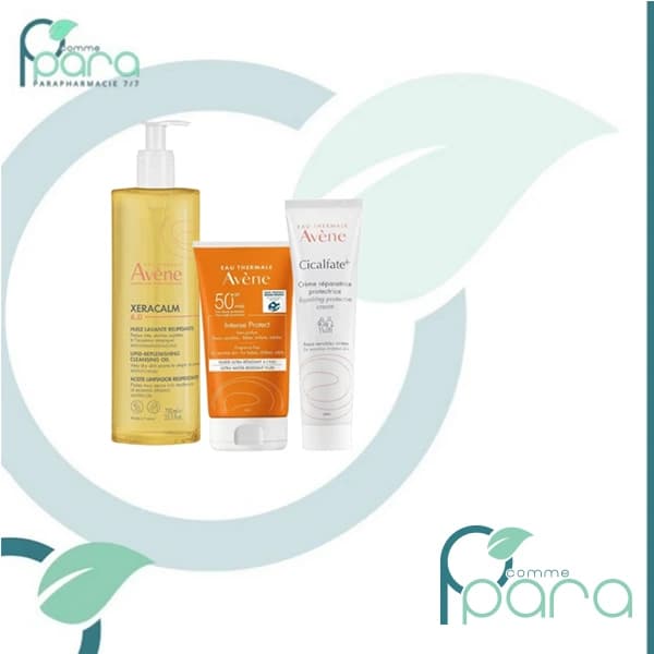 AVENE Pack Huile+Fluide+Crème Réparatrice